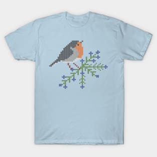 Knitted Robin T-Shirt